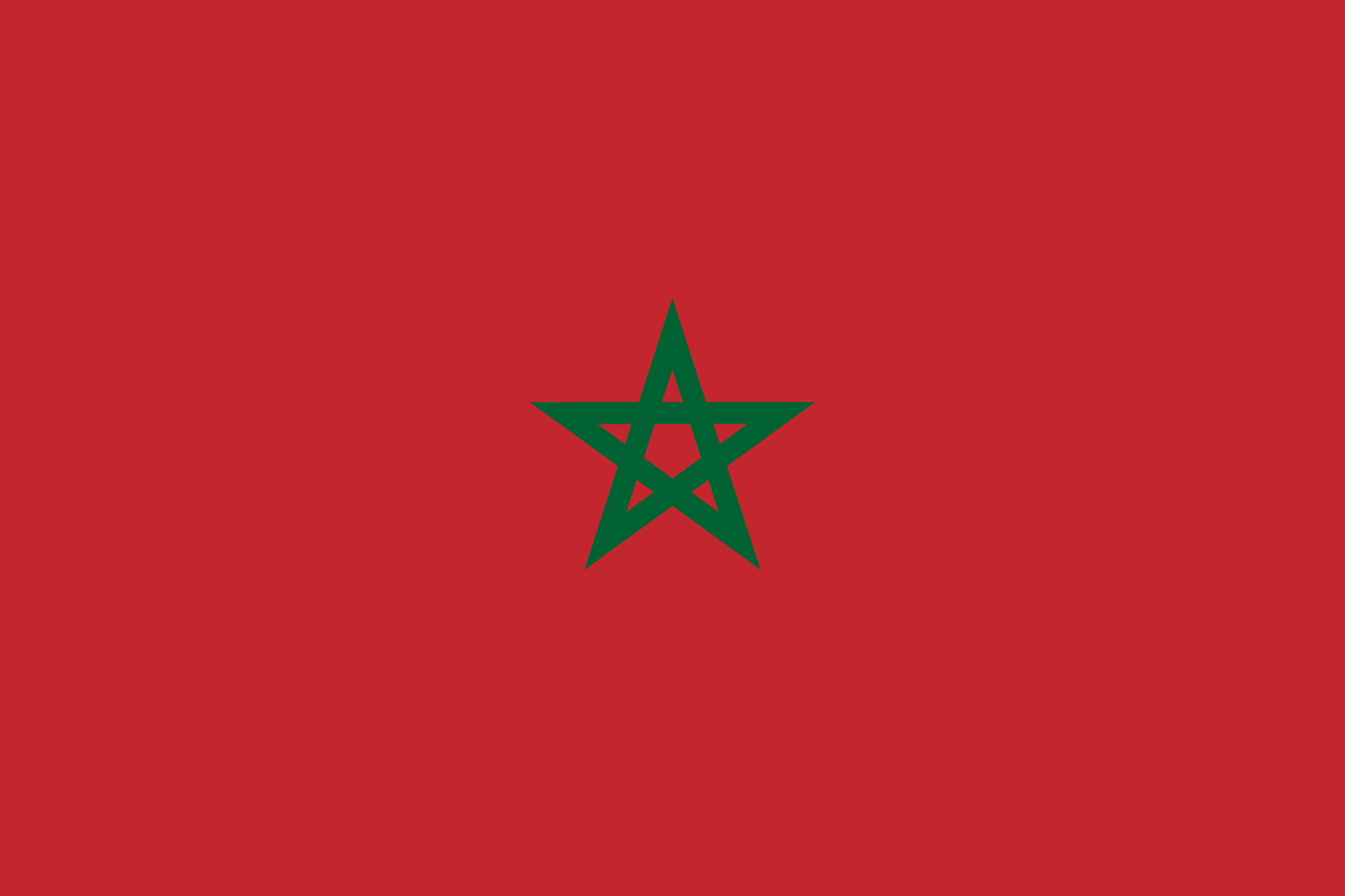 Drapeau Maroc